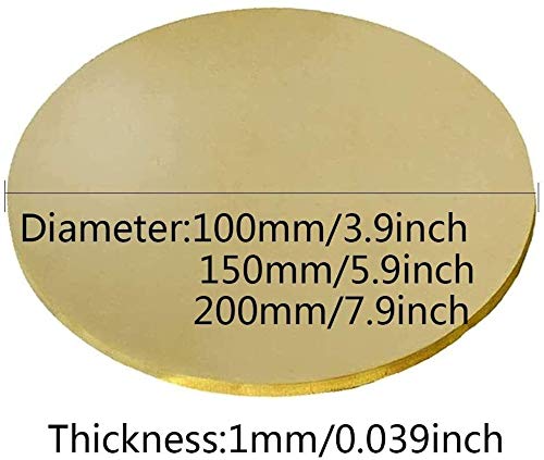 Hoja De Latón 260, Acabado Sin Pulir, Templado H02, ASTM B19/ASTM B36