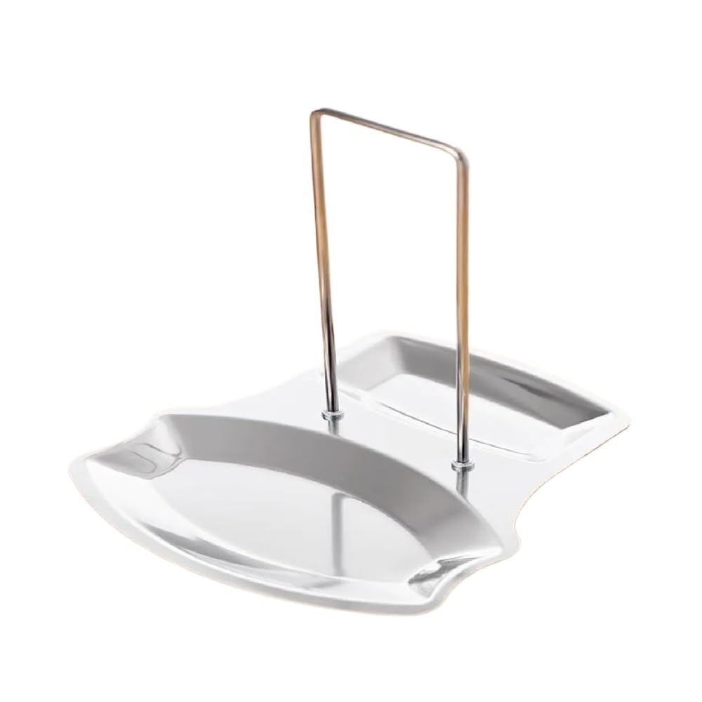 Stainless Steel Pot Lid Holder Kitchen Storage Rack For Utensils And Dish