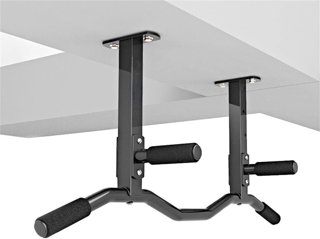 Wall Mounted Pull Up Bar Gym Chin Indoor Roof Horizontal Sport Parallel Workout Exerciser