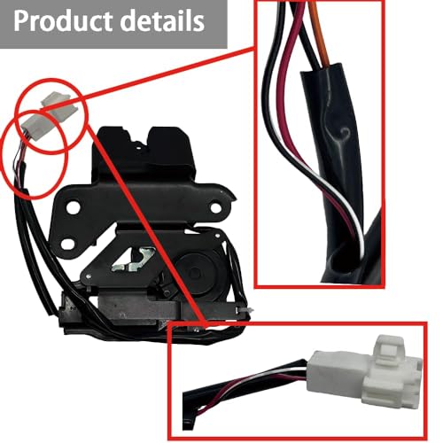 Image of Peintu Rear Trunk Latch Liftgate Lock Actuator Trunk Latch Lock Actuator 69350-21110 6935021110 Compatible with Toyota Scion TC 2005 2006 2007 2008 2009 2010