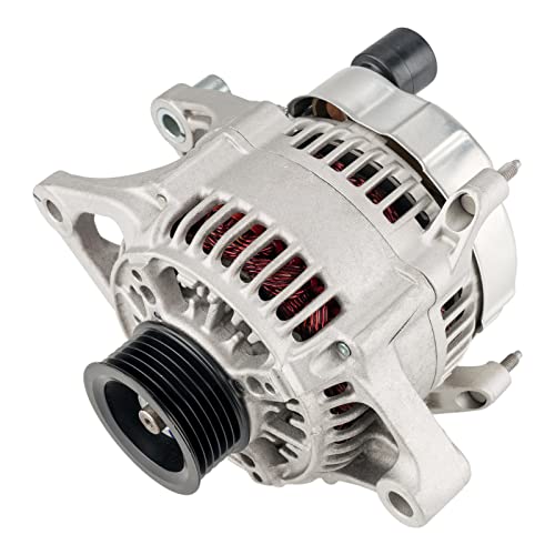 Image of KAX 120AMP Alternator 13746N Compatible With 1997-1998 Jeep Cherokee 4.0L L6, 1997-1998 Jeep Grand Cherokee 4.0L L6, 1997-1998 Dodge Dakota 2.5L L4 Replace 13746N,90295661,56005686,13746