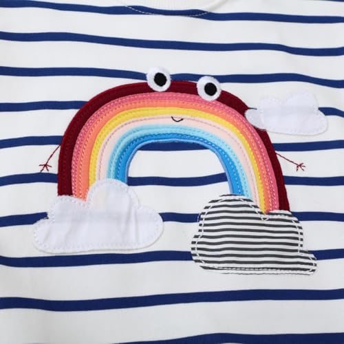 Image of Hongshilian Unisex Kids Cute Cartoon Cotton Sweater Shirt