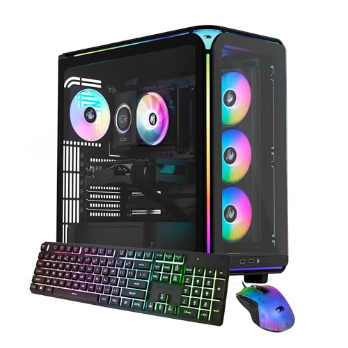 Image of iBUYPOWER Element Gaming PC Desktop Computer AMD Ryzen 5 8400F CPU, AMD Radeon RX 6500XT 4GB GPU, 16GB DDR5 5200MHz RAM, 1TB NVMe SSD, Windows 11 Home, Gamer Keyboard and Mouse - EXBA5R65XT01