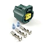 KSV Looms 2-Pin Connector Kit for Toyota Lexus 90980-10737 Water Temp Sensor Plug Clip