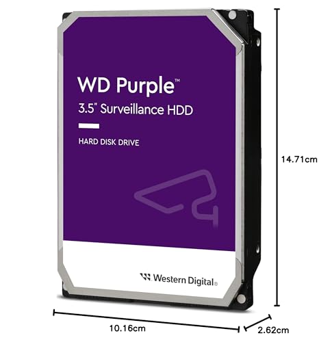 Image of WD Western Digital Wd Purple 1Tb Surveillance Hard Drive (Wd10Purz, Sata 6 0 Gb)