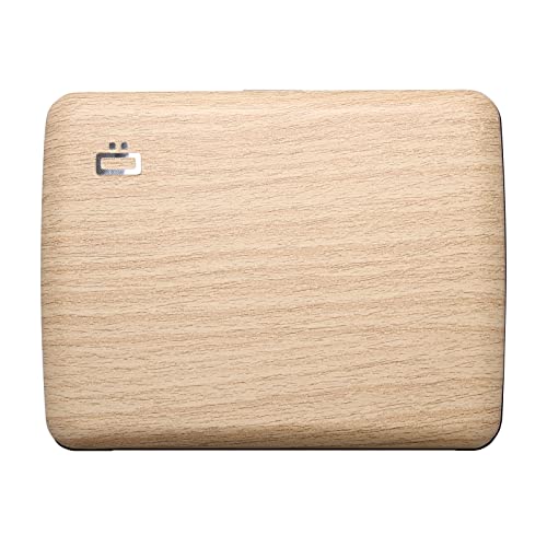 Image of OGON -DESIGNS- Aluminum wallet, Large capacity with metal lock, RFID Protection against fraud and demagnetization, Smart Case OSLO Large model
