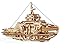 UGEARS Mechanical Wooden 3D Puzzle Model Tugboat Construction Set
