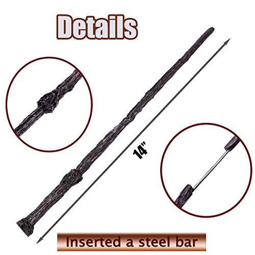 image for N / A Wand Set for Harry Party Handcrafted Premium Resin Magic Wand fo