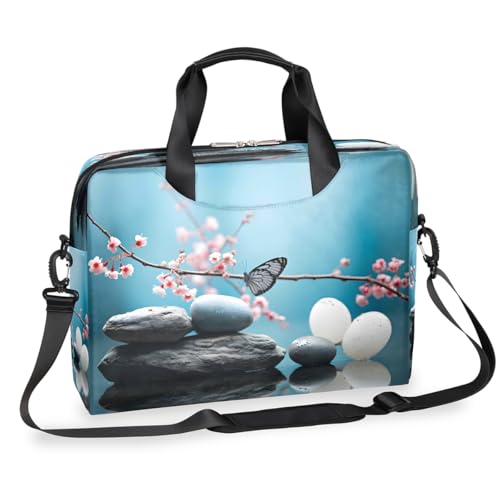 Maletín para laptop 15.6-16 pulgadas con diseño floral miniatura 1
