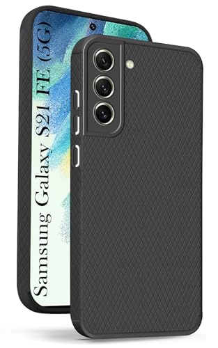 Image of Jkobi Back Cover Case for Samsung Galaxy S21 FE 5G (Liquid Silicone | Side Grip | Camera Protection)