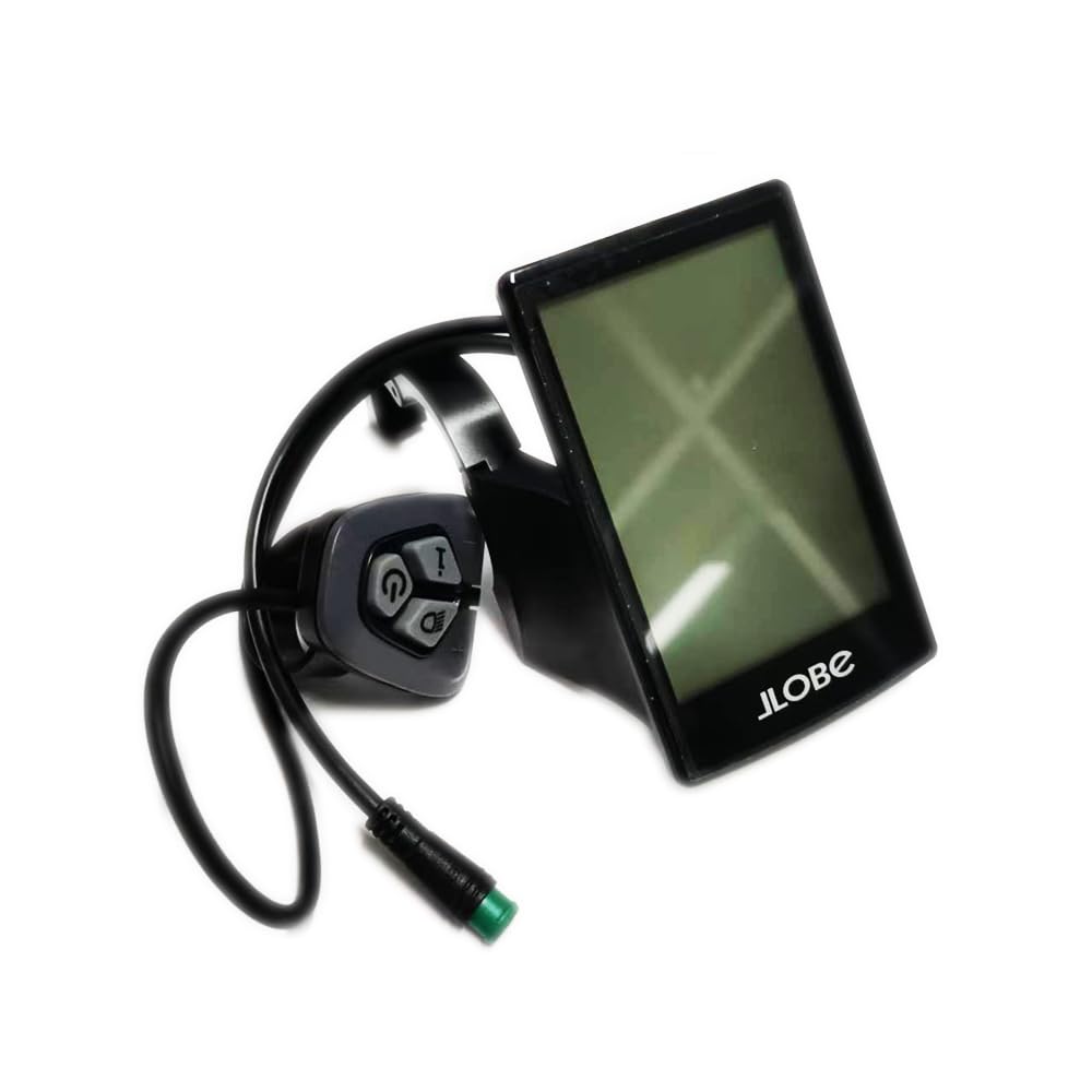 Compteur de Vitesse pour Vélo Électrique Key-Disp KD716 Écran LCD pour Vélo Électrique 36V/48V Affichage LCD Panneau de Contrôle avec Prise Étanche