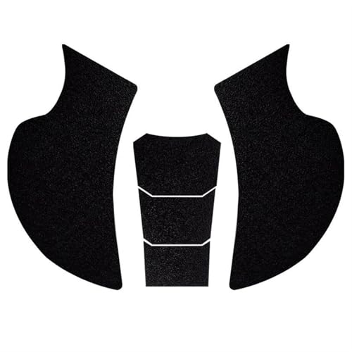 Protège-réservoir Moto Caoutchouc pour ZX14R 2006-2015 - Pad Antidérapant Noir Autocollant