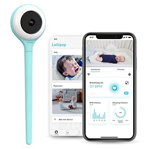 Lollipop Baby Monitor with Crying Detection Cover