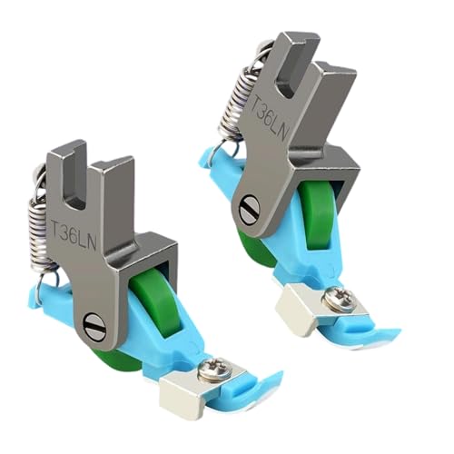 Prensatelas resistente para máquinas de coser de cama plana 2 piezas