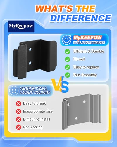 Support de batterie EGO 56V noir lot de 2 fixations murales - 7