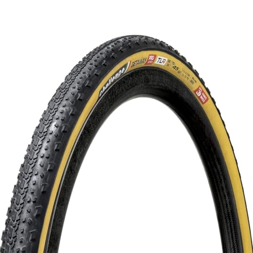 Challenge Getaway Pro Tubeless Tire Tan, 700X45