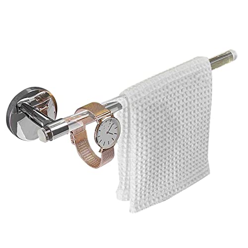 YHJZSM Toallero Adhesivo para Colgar Toallas, toallero de Pared, sin Perforaciones, de Acero Inoxidable/acrílico, Multifuncional para baño
