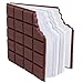 1pc chocolat saveur parfumée Bloc-notes Creative Carnet de messages de poche de copistes mémo chocolat Tapis école papeterie cadeau pour les enfants
