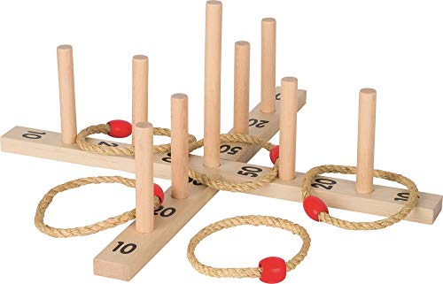 Goki Jeu du Lancer d'anneaux Développer la Motricité des Enfants