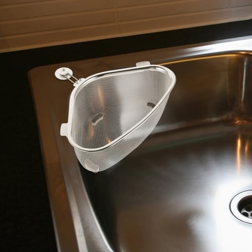 Colador para desagüe de cocina en acero inoxidable miniatura 4