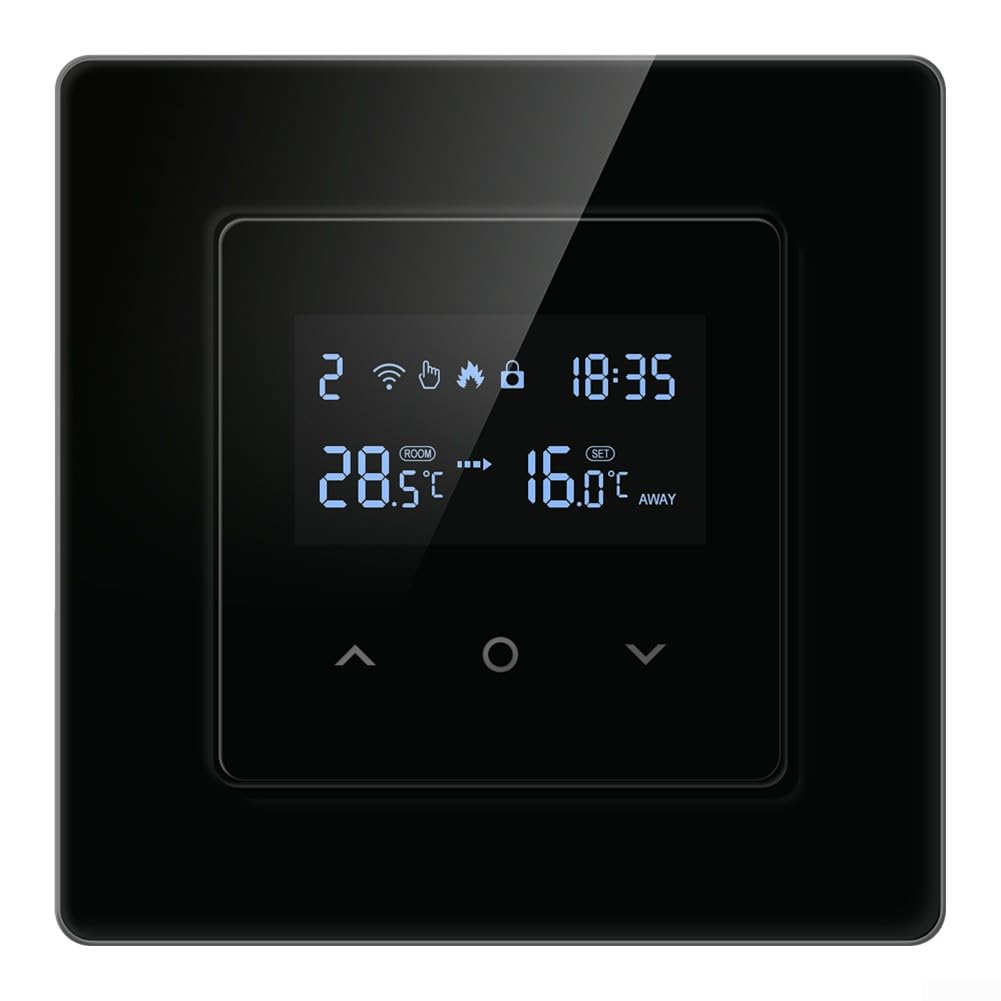 Produktbild von US$67.99] ME160H Tuya Smart WIFI LCD Farbbildschirm Thermostat Fernbedienung Elektrische/Wasser-Fußbonheizung Thermostat Wandmontierter Boiler