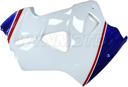 Miniatura 7 de Carenado azul blanco apto para Honda VFR800 1998 1999 2000 2001 98 99 01 VFR800 2001 ABS plástico motocicleta carenado kit carrocería