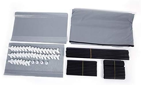 Miniatura 8 de Zapatero de 9 niveles, organizador de almacenamiento portátil de almacenamiento para zapatos, 10 niveles, 9 celosías, cubierta de tela impermeable