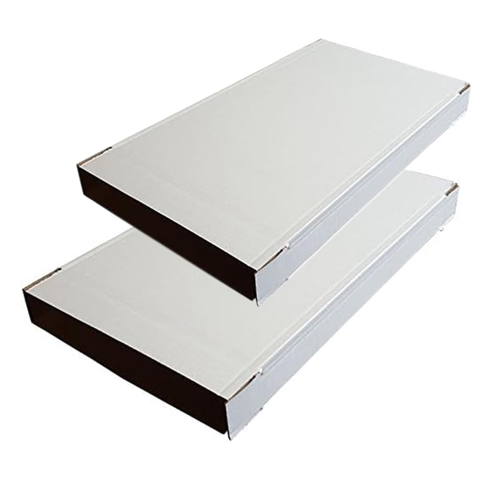 Eitheo Packing Box for Secure Shipping, Moving, Courier & Goods Transportation | corrugated box,Cartoon Box (32 * 21 * 4 cm) 3 Ply White Pack 10