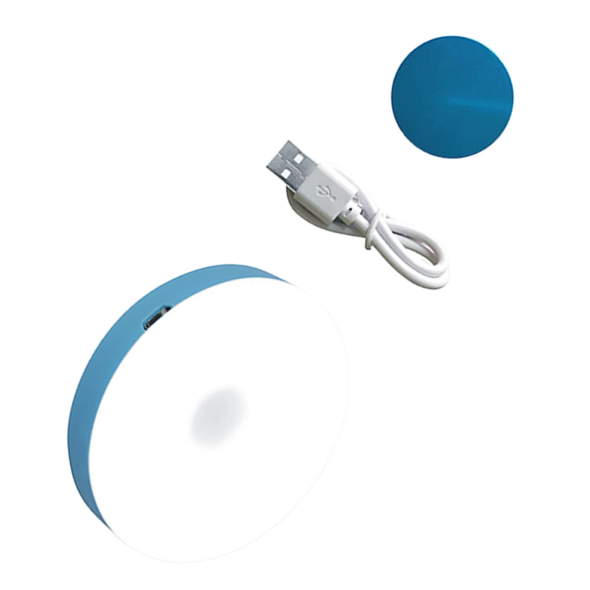 3pcs Camera da letto Clo Night Gift Lamp, Pat Breastfeedingblue, Lampada Led Baby USB Commutazione Partito Allattamento al seno Luce Bianca Lmap Bambini Sensore Camera Bambini Touch Dimmerabile e