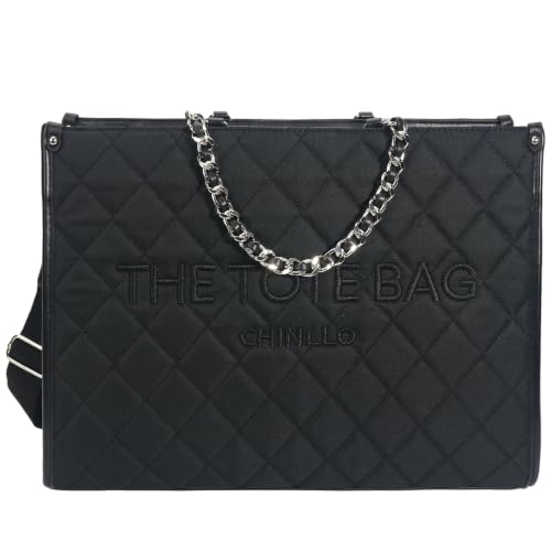 Image of Chinllo Laptop Tote Bag for Women Top Handle Satchel Purse and Handbags Work Compartment with Shoulder Strap