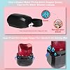 Ice Mold for Face, Facial Ice Roller and Gua Sha Facial Tool, Reusable Facial Treatment, Facial Ice to Tighten & Tone Skin & De-Puff The Eye Area, Cryotherapy for Face Ice(Black)
