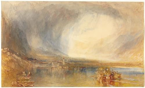 Cuadro de salón William Turner lago de Lucerna para transformar la decoración de tu hogar