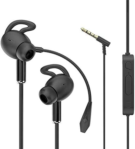Canpay Gürültü önleyici mikrofon Güçlü Bass ve HD 3D Surround Süper Ses kalitesi ​​3.5mm Kulaklık SİYAH - Görsel 1