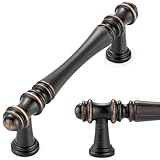 KOOFIZO クラシカルキャビネットプル - オイル磨きブロンズ家具ハンドル 3-3/4インチのネジ間隔 10個パック P30 キッチン食器棚のドア/寝室のドレッサーの引き出し/バスルームハードウェア用