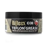 RifleCX - Grasso Solido per Armi - Grasso lubrificante per la Cura delle Armi - Resistente al Calore, Idrorepellente, Protegge dall'usura e dalla corrosione, facilita la Pulizia - 100 g