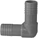 Genova Products C350710 1-Inch Plumbing/Irrigation Poly Insert Pipe Elbow - 10 Pack