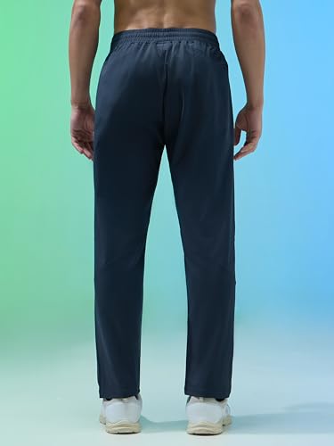 Image of TECHNOSPORT Men's Regular Fit Track Pant with SPF50+, Quick Dry Properties for Running, Gym, Sports and Regular Use
