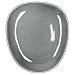 Produktbild Van Well Essteller flach I edle Geschirr-Serie Elements I glasiertes Steingut grau-schwarz I Speise-Teller modern eckig I Steingut-Teller 27 cm I Großer Teller schwarz I Geschirr-Set einzeln