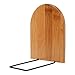 Produktbild Yanhonin Buchstütze, einfach, aus Holz, zur Aufbewahrung, für Büro, Bücher, Bambus, Wandregal, Regale, Bambus, L