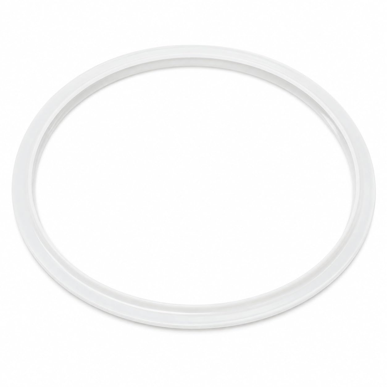 Silicone Pressure Cooker Sealing Ring Replacement Gasket 18cm-26cm Clear Rubber Seal for Stainless Steel Pressure Cooker (18cm)