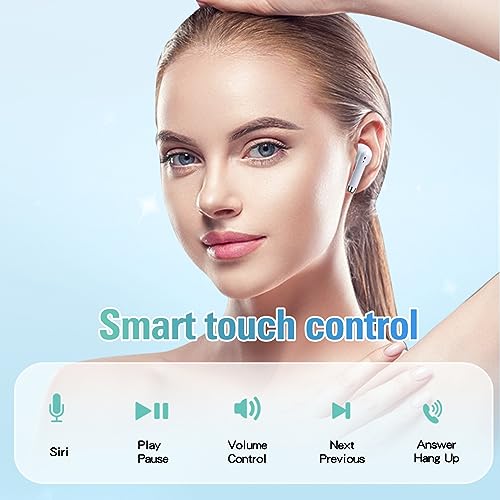 Xmenha XMENHA-SJJ-RL-RBS7-WHITE True Wireless Earbuds White Bluetooth 5.3 thumb #3