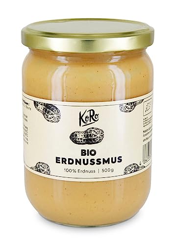 KoRo - Bio 100% pindakaas smooth 500 g