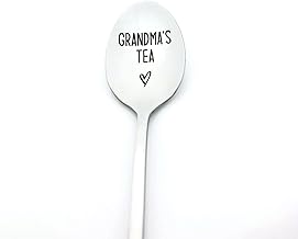Grandma Gifts Grandma’s Tea Spoon Christmas Birthday Gifts for Grandma Grandmother Nana Mother’s Day Gifts Thanksgiving Gifts Grandma Gifts from Grandkids