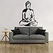 Bouddha bouddhisme vinyle Stickers muraux maison Art intérieur vinyle religieux bouddha stickers muraux décoration de la maison Style bouddhiste décoration papier peint A2 42x57 cm