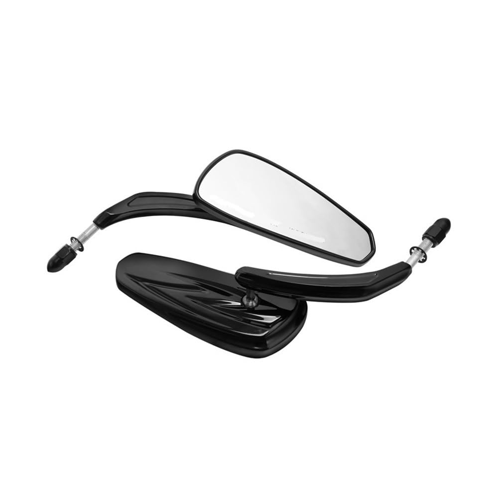 Rétroviseur 8mm noir pour Harley Sportster 1200 Custom XL1200C Roadster