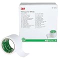 3M™ Transpore™ White Surgical Tape, single-patient use roll 1534S-1, 1 IN x 1 1/2 YRD, 100 Rolls/BX 5 BX/CS