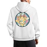 [ZYUNYZL] パーカー 妖怪ウォッチ メンズ レディース 秋服 冬服 大きいサイズ ゆったり カジュアル フード付き スウェット 男女兼用 M