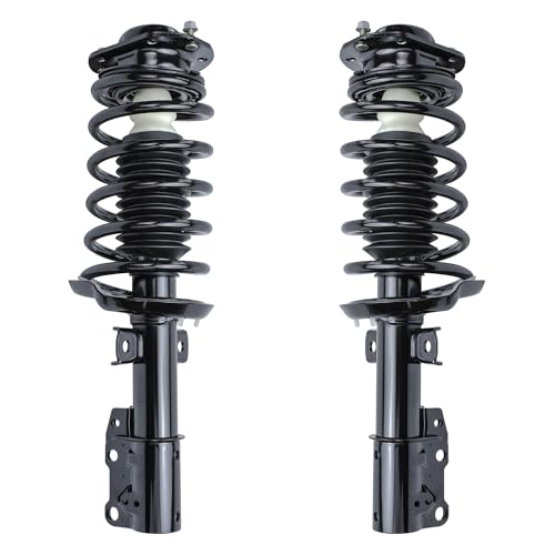 Image of Detroit Axle - 2pc Front Struts for 2005-2010 Chevrolet Cobalt 2006-2011 HHR 2007-2010 Pontiac G5 2005-2006 Pursuit, Quick Install Struts with Coil Spring Assembly Replacement Suspension
