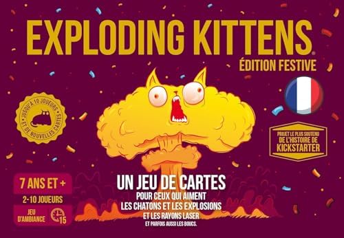 Asmodee Exploding Kittens: Edition Festive