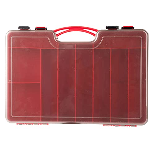 屋外釣りツールボックスタックルオーガナイザー二層大型タックルスーツケースツール餌コンテナ釣り用